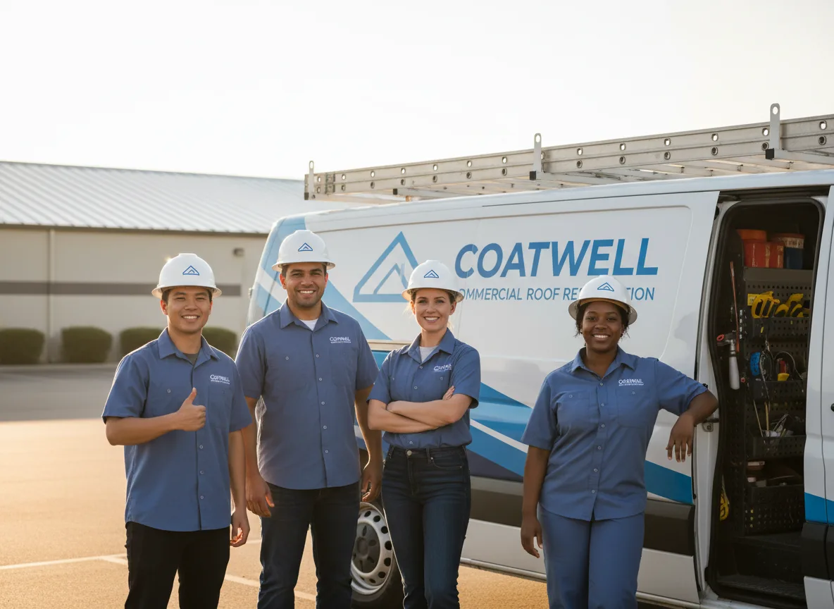 Commercial roof coating company in Fayette, UT